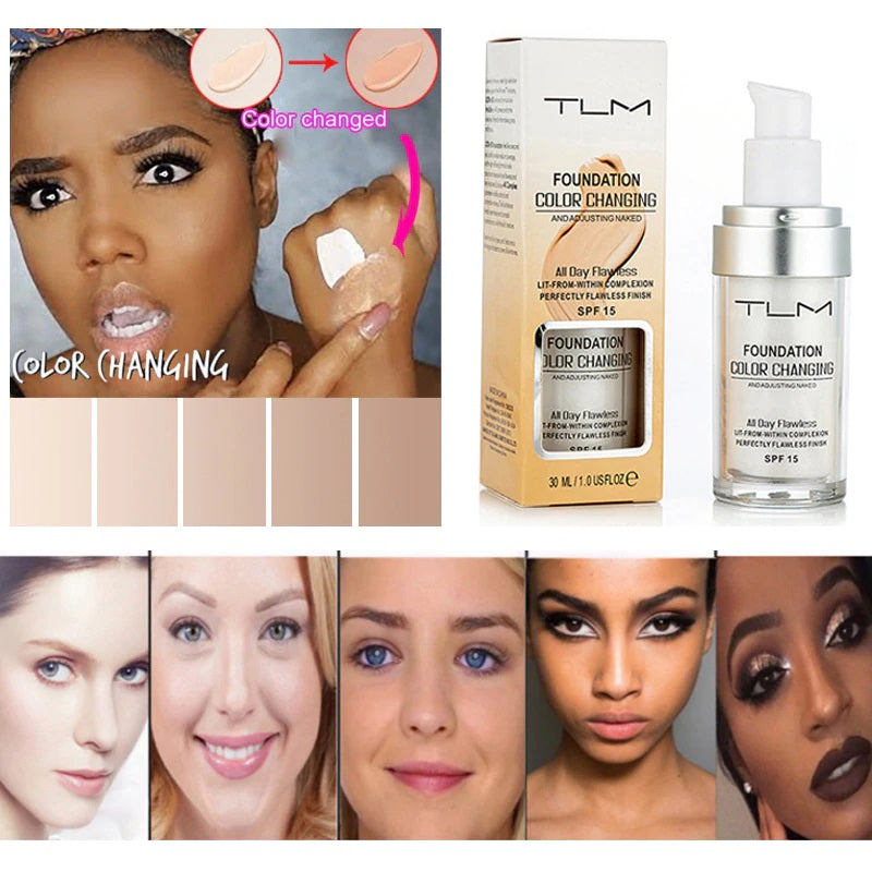 TLM Flawless Colour Changing Foundation 【2 PCS/PACK】