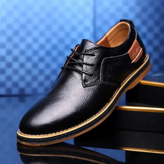 Men's British Lace-Up Dress Shoes
