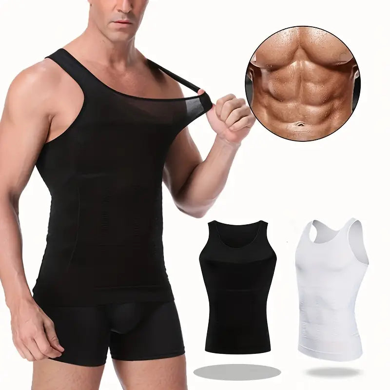 Men's Slimming Body Shaper Vest [2 PCS/Pack]