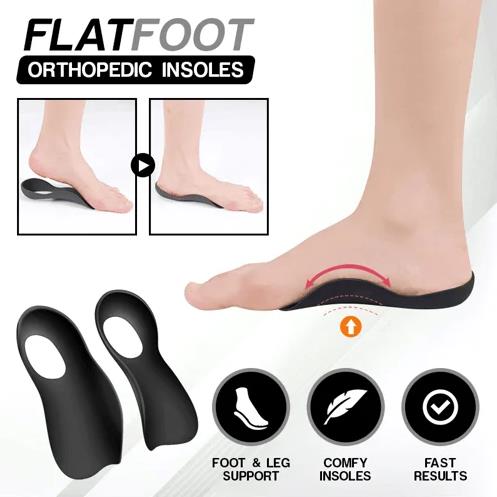 Flat Foot Orthopedic Insoles