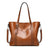 Large Capacity Leather Handbag