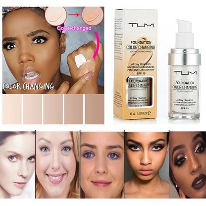 TLM Flawless Colour Changing Foundation 【2 PCS/PACK】